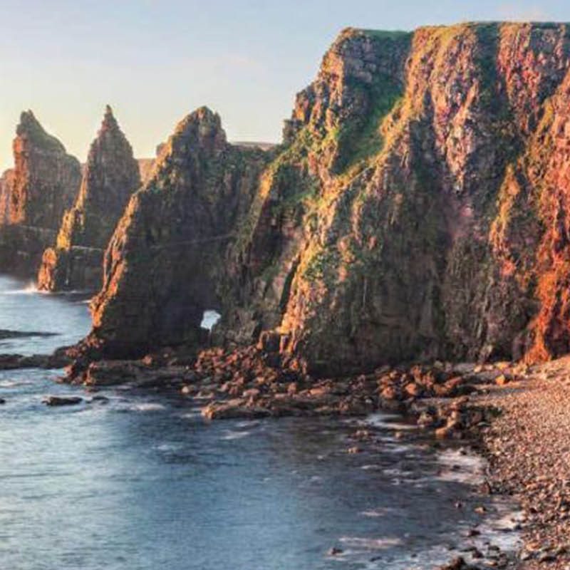 Duncansby Stacks in Scotland