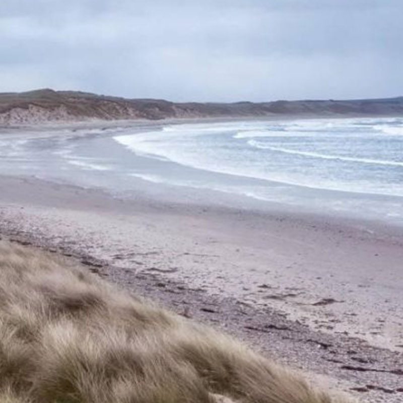 Dunnet Bay in Scotland