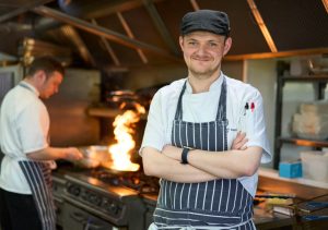 The Head Chef at the Ulbster Arms Hotel