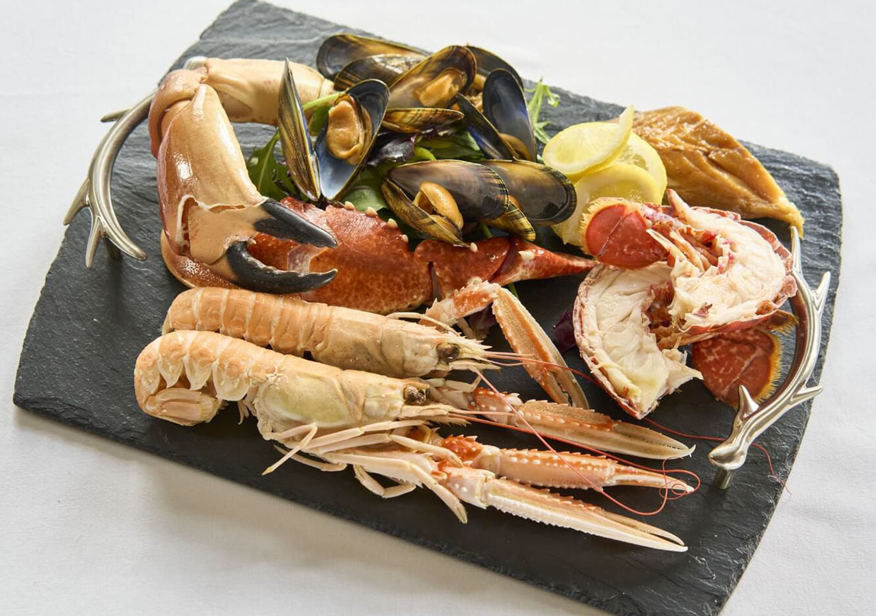 A seafood platter