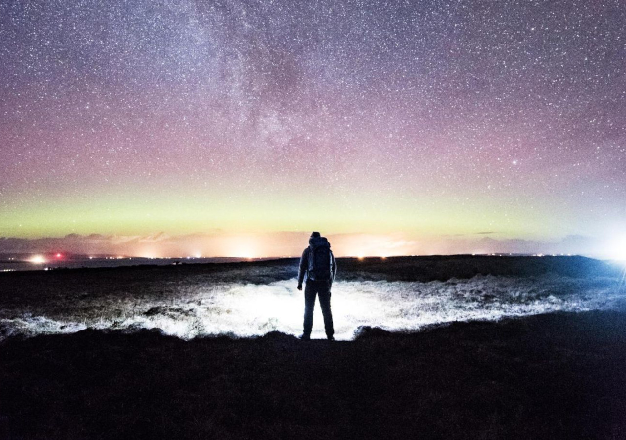 Northern Lights in Caithness Scotland