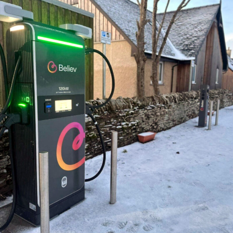 Believ EV Charger in Scotland